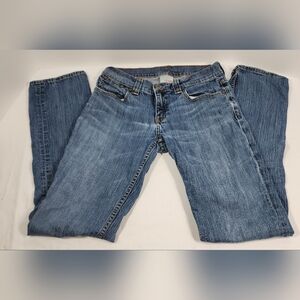 Banana Republic Women’s Mid-Rise Stetch Dirty Extreme Jeans Size 6 Blue